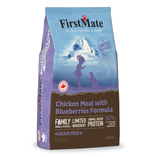 FirstMate 無穀物雞肉藍莓全貓糧