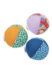 Petio 犬雅 日式發聲狗玩具球 (單個) 顏色隨機