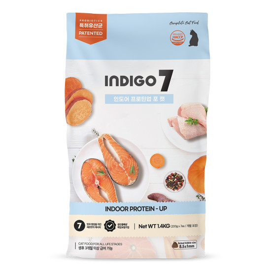INDIGO 7 室肉貓專用 - 蛋白質提升配方 (三文魚+雞肉)