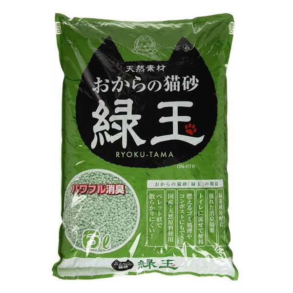 HITACHI 綠茶精華豆腐貓砂 6L