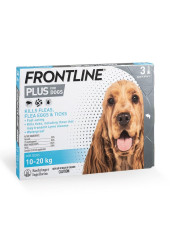 Frontline Plus 犬用殺蚤除牛蜱滴劑 (10-20kg)
